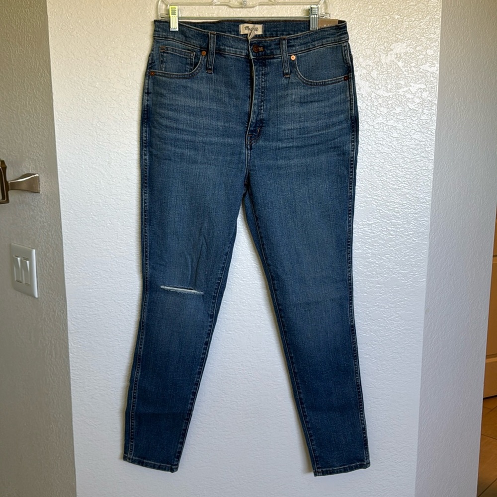 NWT Madewell 10” High-Rise Skinny Size 31